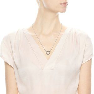 Pandora Jewelry - Loving Hearts of Pandora Necklace with Clear CZ Pandora Jewelry - Loving Hearts of Pandora Necklace with Clear CZ